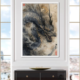 Mystic Dragon Tempest - NicheCanvas