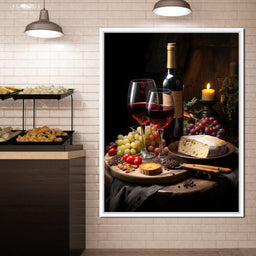 Wine Cheese Banquet - NicheCanvas