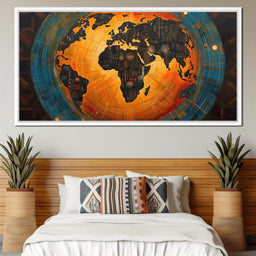 African Globe - Sakeem Gibbs - NicheCanvas