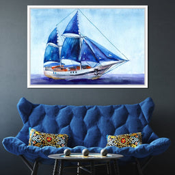 Blue Sails - NicheCanvas