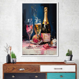 Champagne Radiance - NicheCanvas