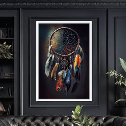 Dreamcatcher & Feathers - Alicia Smith - NicheCanvas