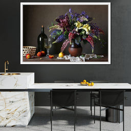 Lupines & Irises - NicheCanvas