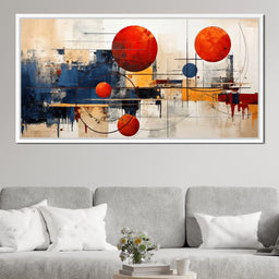 Golden Royal Geometric Harmony 09 - Wildrose Creations - NicheCanvas