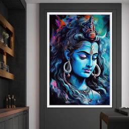 Lord Shiva's Contemplation - NicheCanvas