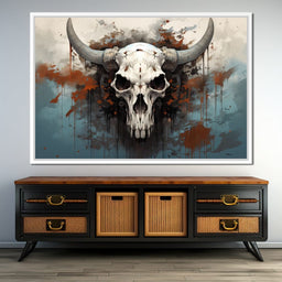 Eternal Symmetry of the Buffalo - Raven Blackwood - NicheCanvas