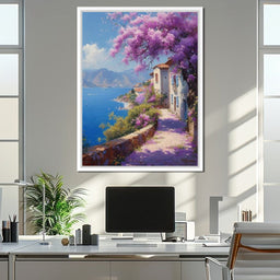 Coastal Bloom Promenade - NicheCanvas