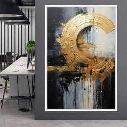 Golden Auroral Echoes - Tanni Cylon - NicheCanvas