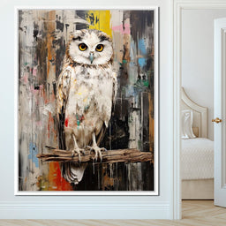 Owls Mystic Gaze - NicheCanvas