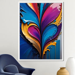 Colorful Love 02 - Johanjjf - NicheCanvas