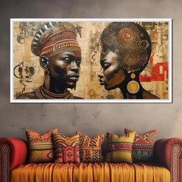 African Portrait Zithembe - Sakeem Gibbs - NicheCanvas