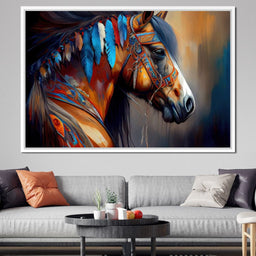 Cherokee Horse 5 - Alicia Smith - NicheCanvas