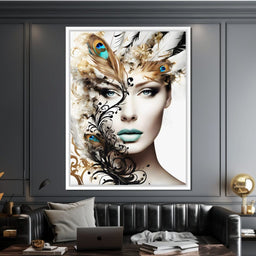 Female Portrait 138 - Johanjjf - NicheCanvas