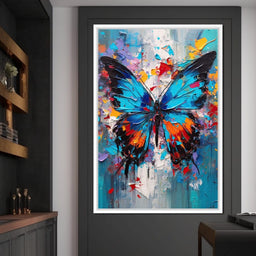Colorburst Butterflies - NicheCanvas