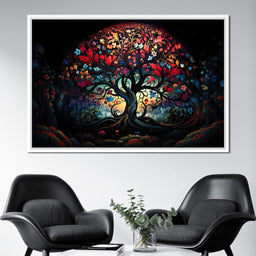 Four Seasons of the Tree of Love - NicheCanvas