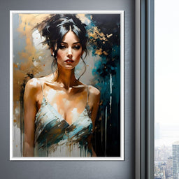 Female Portrait 0012 - Vizahn Burger - NicheCanvas