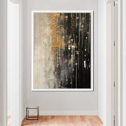 Distant Amber Echoes - NicheCanvas