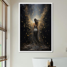 Ethereal Dream of a Starlit Muse - NicheCanvas