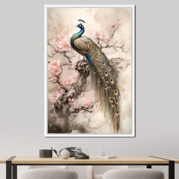 Longtailed Peacock - NicheCanvas