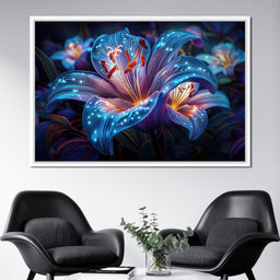 The Radiant Lilyx - Tooples Art - NicheCanvas