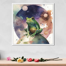 Frog - Astro Cruise - Ben Heine - NicheCanvas