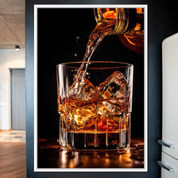 Whiskey's Ethereal Canvas - NicheCanvas
