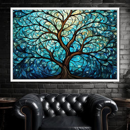 Organic Azure Foliage - Cole Williams - NicheCanvas