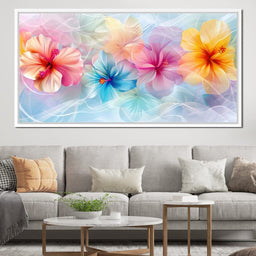 A Fantasy of Flowers - Tooples Art - NicheCanvas