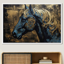 Gilded Royal Horse - NicheCanvas