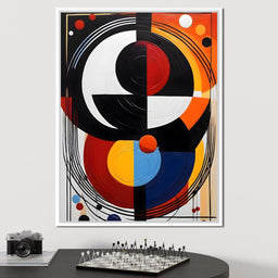 Colorful Modern Art 005 - Johanjjf - NicheCanvas