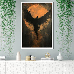 Eclipse of the Fallen Seraph - NicheCanvas