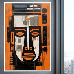 Tribal Mask - Sakeem Gibbs - NicheCanvas