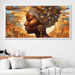 African Portrait Izula - Sakeem Gibbs - NicheCanvas