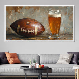 Gridiron Cheers to Victory - NicheCanvas