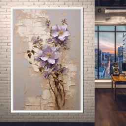 Blossoms Amidst Ruins - NicheCanvas