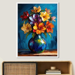 Vibrant Petal Symphony - NicheCanvas