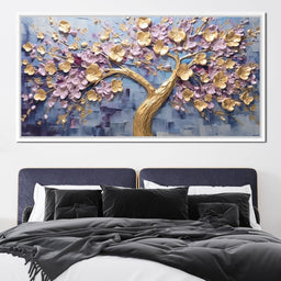 Golden Lavender Euphoria - NicheCanvas