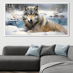 Winters Majestic Guardian - NicheCanvas