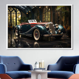 Pristine Classic Car - NicheCanvas
