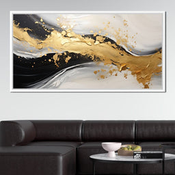 Morningstar Gold Swirl 2 - Tanni Cylon - NicheCanvas