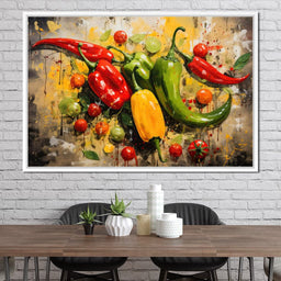 Vibrant Harvest Symphony - Wildrose Creations - NicheCanvas