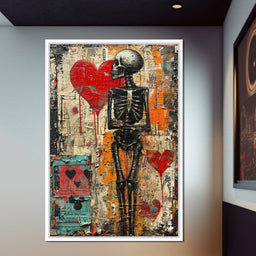 Romantic Skeleton 1 - NicheCanvas