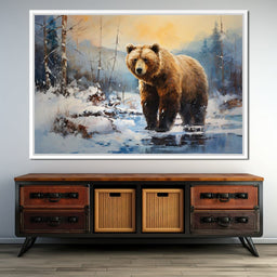 Winter Sovereign's Stroll - NicheCanvas