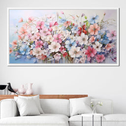 Serene Pastoral Petal Harmony - NicheCanvas