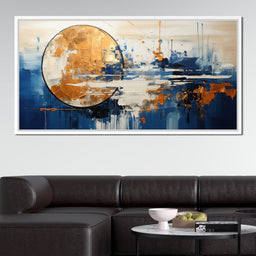 Golden Royal Geometric Harmony 15 - Wildrose Creations - NicheCanvas