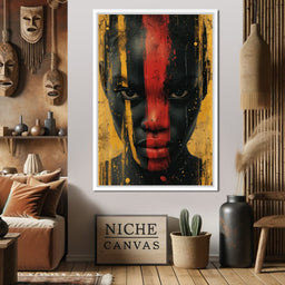 Golden Noir Revelation - NicheCanvas