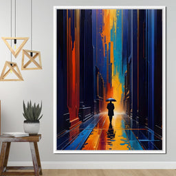 Streets of Loneliness - Johanjff - NicheCanvas