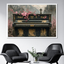 Floral Music Collection 10 - Wildrose Creations - NicheCanvas