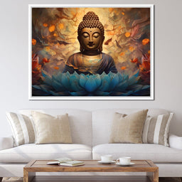 Buddha's Radiant Harmony - NicheCanvas