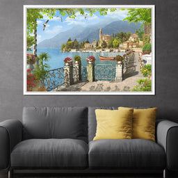 Italian Promenade - NicheCanvas